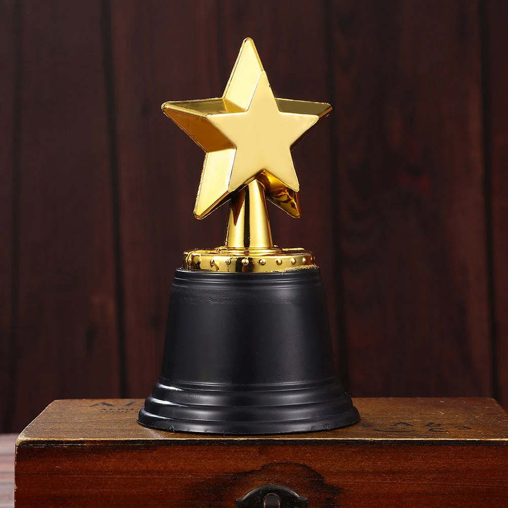 

Prizes Kids Star Trophy Award Trophies Games Reward Plastic Multifunction Competition Student