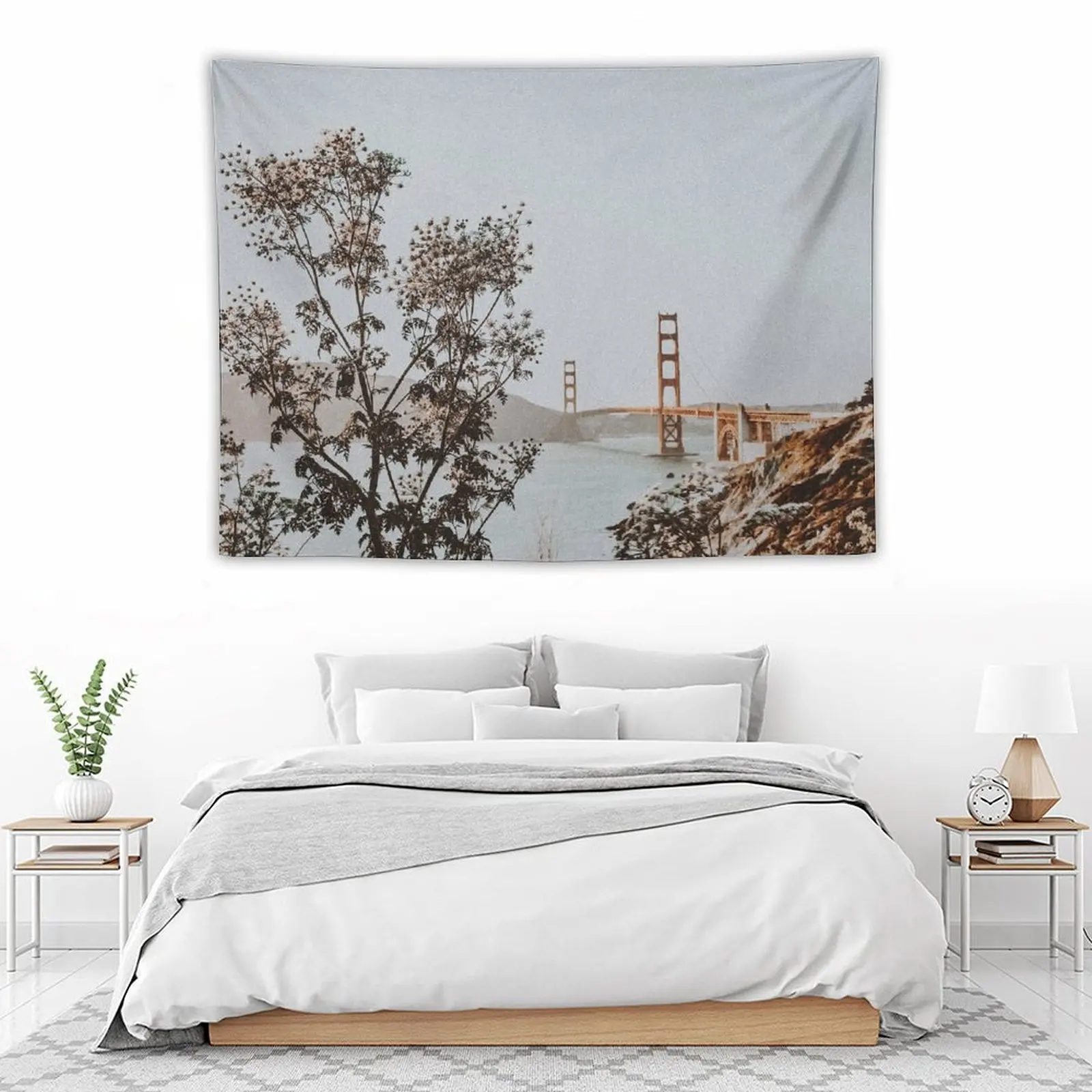 Сан-Франциско Калифорния гобелен декор дома украшение для комнаты аксессуары