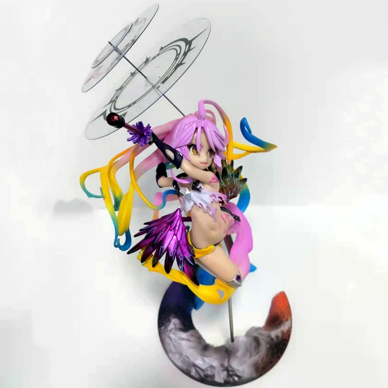 

Фигурка героя японского аниме «Kawaii Jibril», 31 см, ПВХ игрушки, милая игрушка «NO GAME NO LIFE: Zero», сексуальные куклы, декор для комнаты, подарок на день...