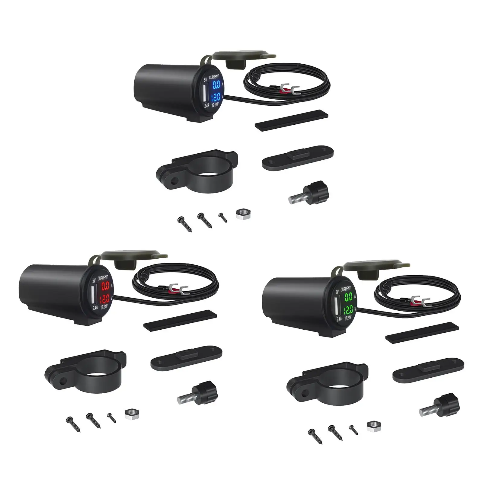 

DC12-24V USB зарядное устройство профессиональное водонепроницаемое быстрое зарядное устройство с кнопкой переключения питания USB Автомобильное зарядное устройство для RV ATV SUV мотоцикла