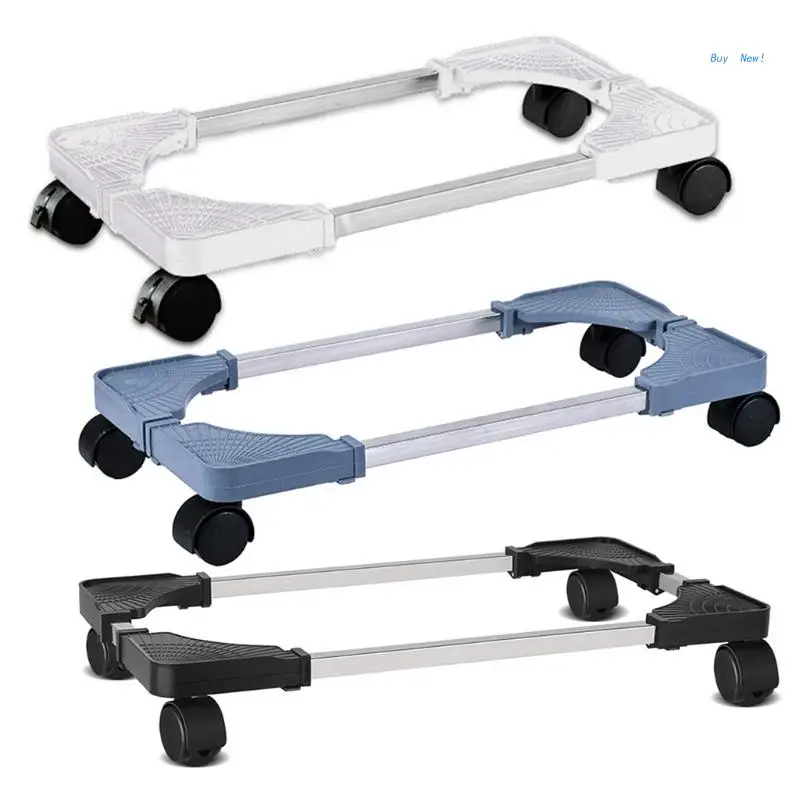 

Mobile CPU Stand, Adjustable Computer Tower Desktop Holder Wheel Adjustable