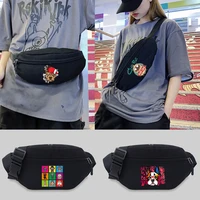 2022 womens waist bag underarm chest messenger bags outdoor sport crossbody bag dog series pattern travel phone purses belt bag