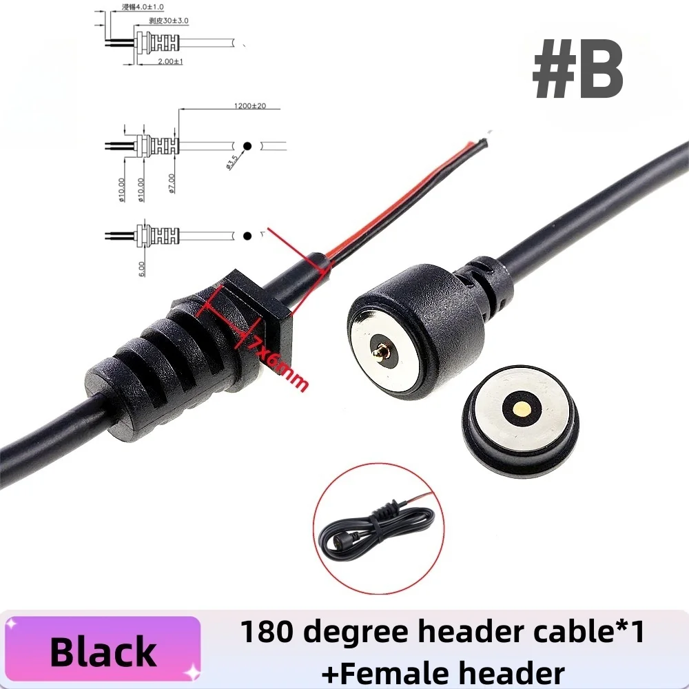 

Водонепроницаемый магнитный разъем PogoPin 2A RTLECS MG0x25x