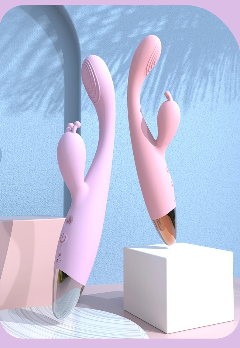 12-скоростной вибратор для точки G женщин двойной вибрационный стимулятор клитора