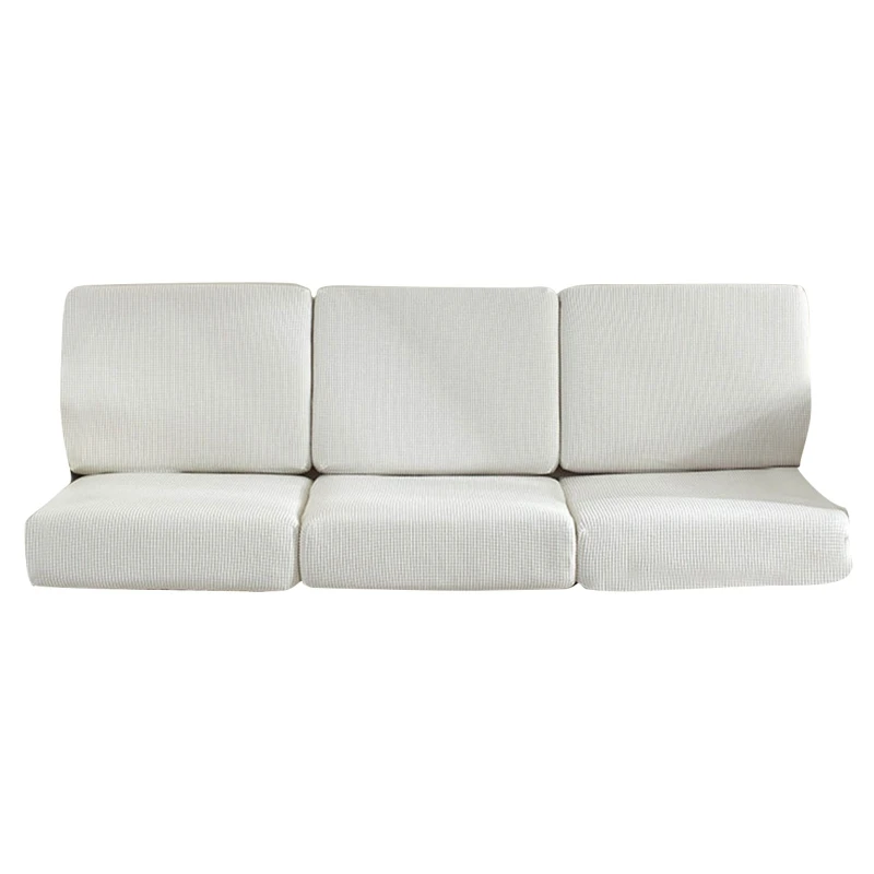 

M17D Stretch Couch Cushion Covers Individual Sofa Cushion Slipcovers Furniture Protector Covers with Elastic Edge Cover