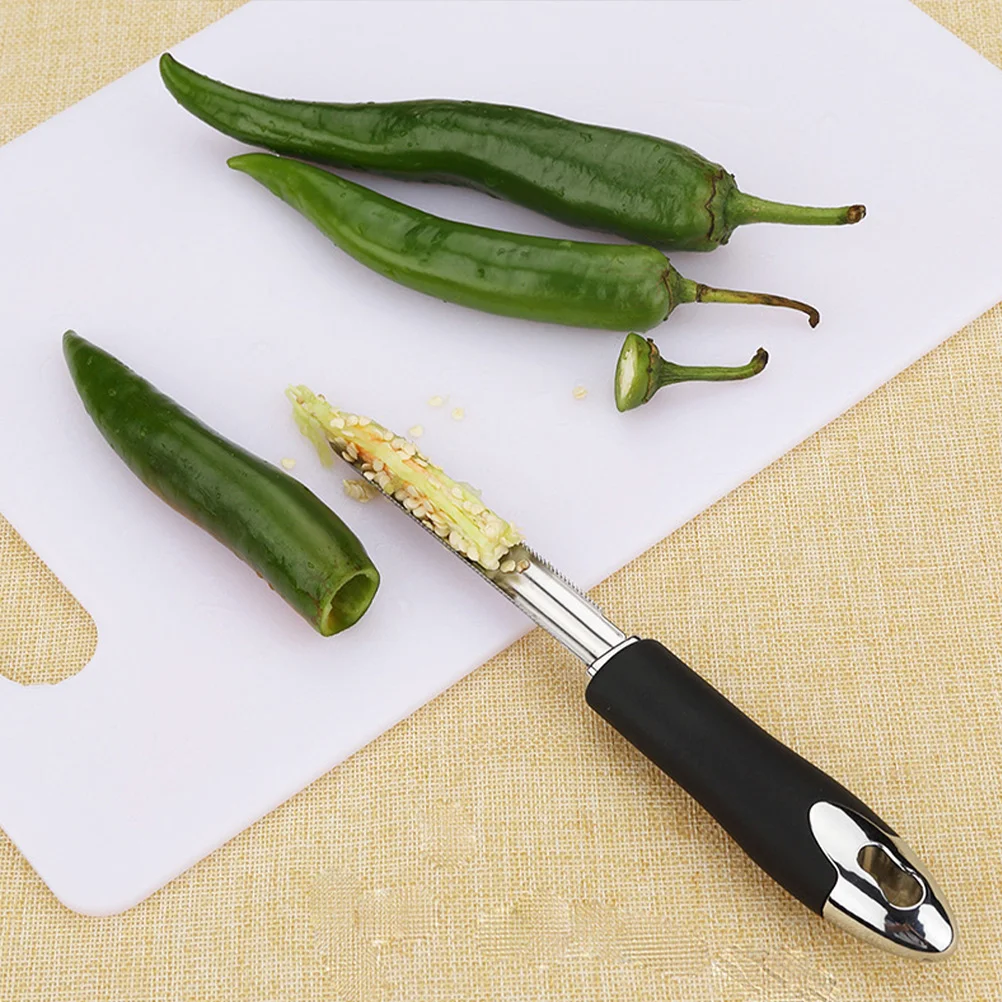 Насос для дыни и фруктов в форме сердца инструмент удаления сердцевина халапеньо