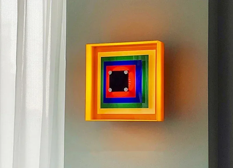 Настенная лампа Pixel цвет минималистичной гостиной спальни атмосферы