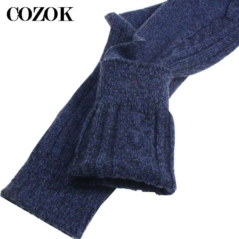 5 Pairs Mens Socks With Wool Twist Double Needle Socks Line To Increase Men Socks Long Thick Warm Winter Sock Calcetines Hombre