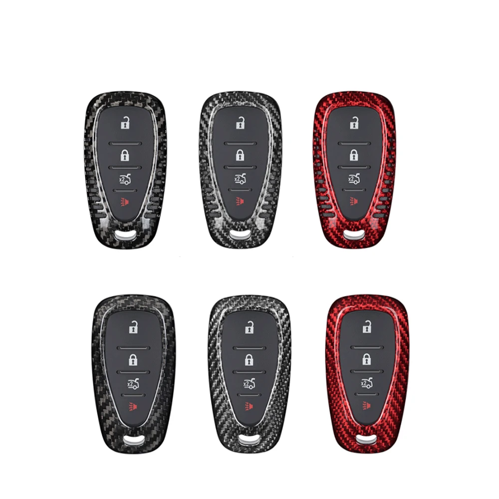 Чехол-брелок из углеродного волокна для Chevrolet Camaro 2010 + Equinox RS 2017