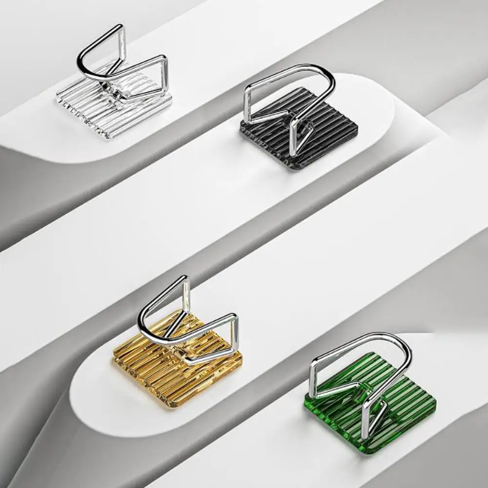 

Acrylic Sponge Drain Rack Punch-free Kitchen Stainless Steel Wall Drain Holder Household Non-perforated Storage Rack Sponge Rack
