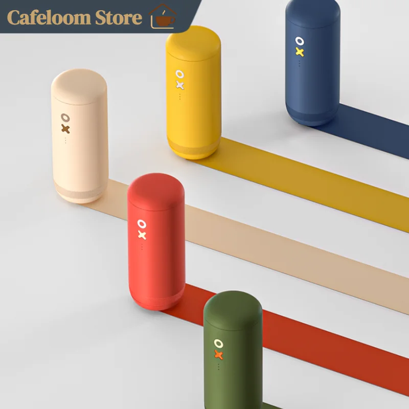 Электрическая кофемолка Timemore Nuttii OX, портативная, перезаряжаемая, для приготовления кофе методом пуровер, эспрессо, для кемпинга, подарок для любителей кофе (art.: 3920db64d9ed2) - 3920db64d9ed2