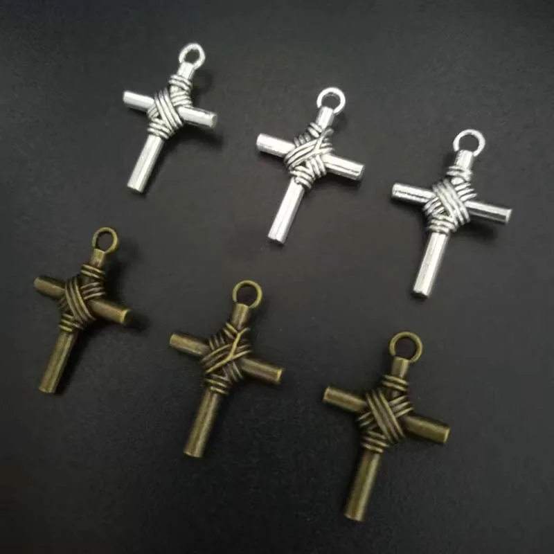 25 шт. оптом 28x19 мм два винтажных цвета опция из сплава