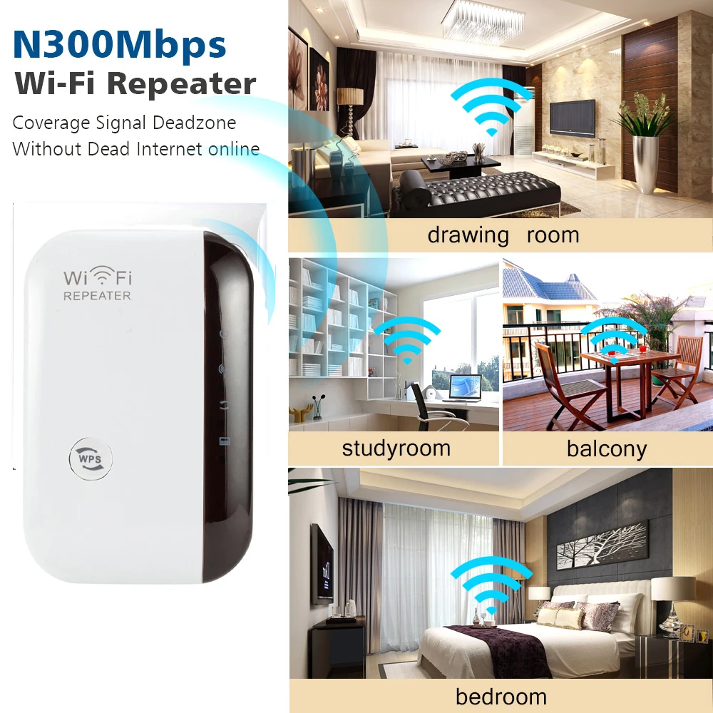 Усилитель Wi-Fi 300 Мбит/с 802.11N |
