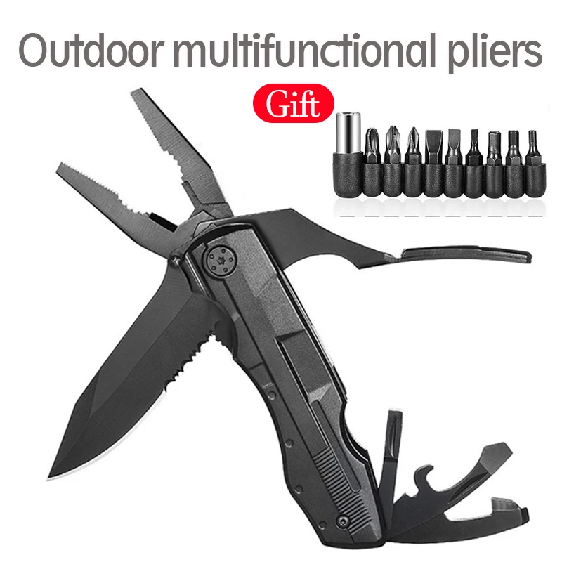 Многофункциональный инструмент складные плоскогубцы многофункциональные набор