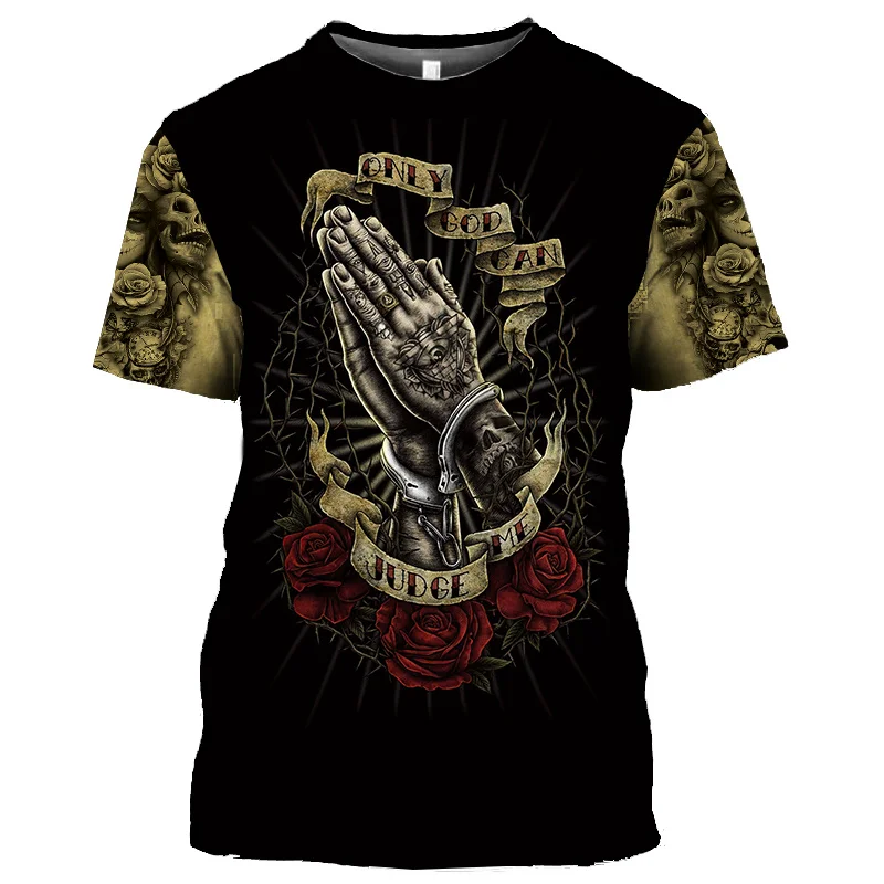 

Мужская футболка с коротким рукавом и 3D-принтом, в стиле викингов