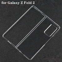 front back protective case cover for samsung galaxy z fold 2 shockproof tpu transparent phone cases covers for galaxy z fold2