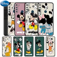 disney minnie silicone case for motorola moto g30 g50 g60 g8 g9 power one fusion plus e6s soft phone coque fitted matte capa