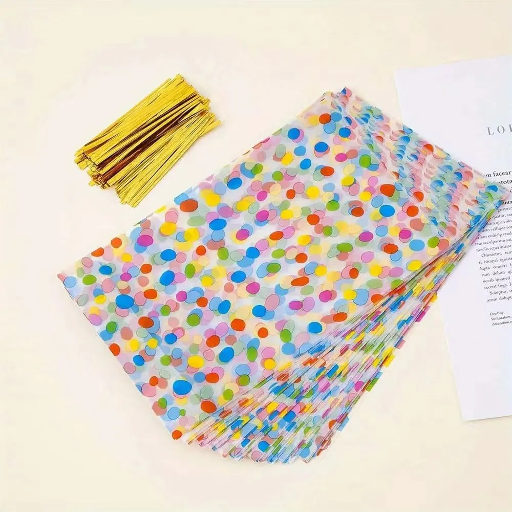 

Прозрачные пластиковые пакеты для сладостей 25 штук