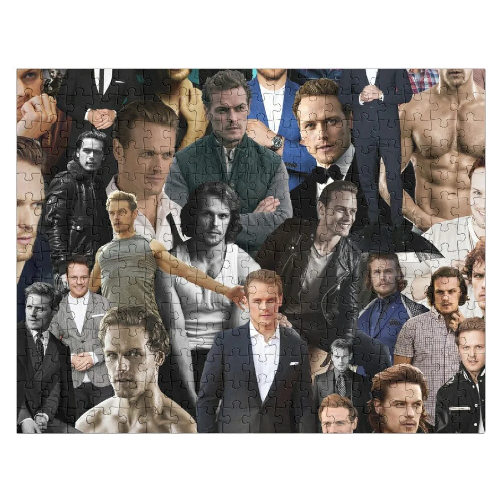 Пазл с именем пазла Sam houghan рождественские игрушки подарки на заказ