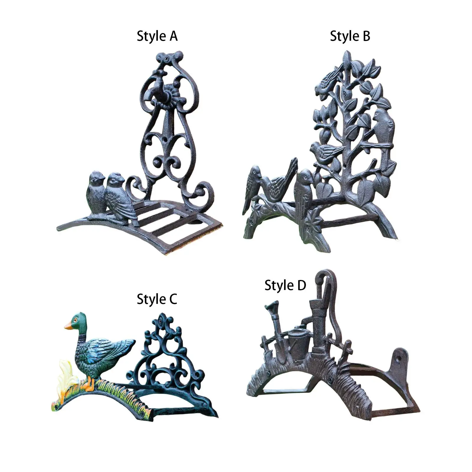

Garden Hose Holder Organizer Wall Mounted Water Hose Hanger for Garden Yard