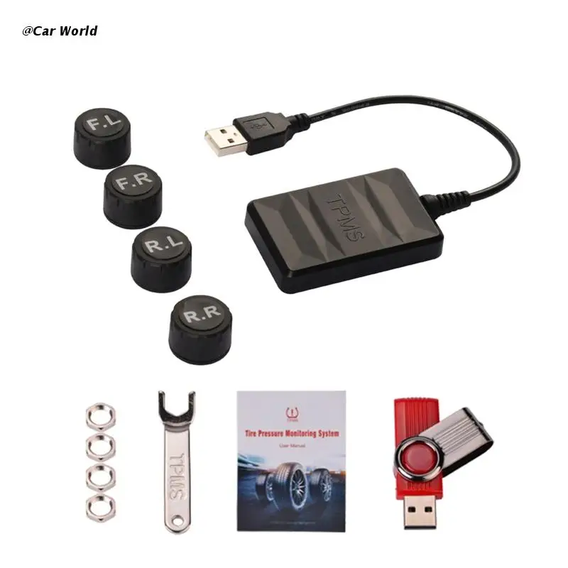 

Система мониторинга давления в шинах 6XDB Smart Car USB TPMS