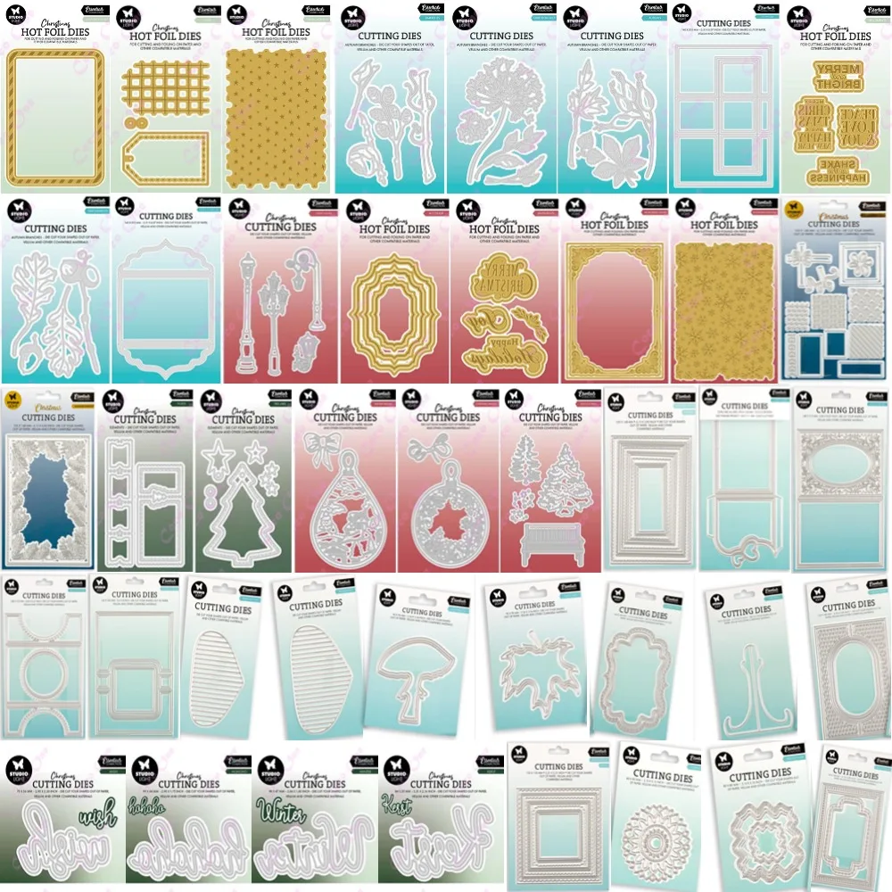 Большая распродажа рождественские штампы горячая фольга украшение для