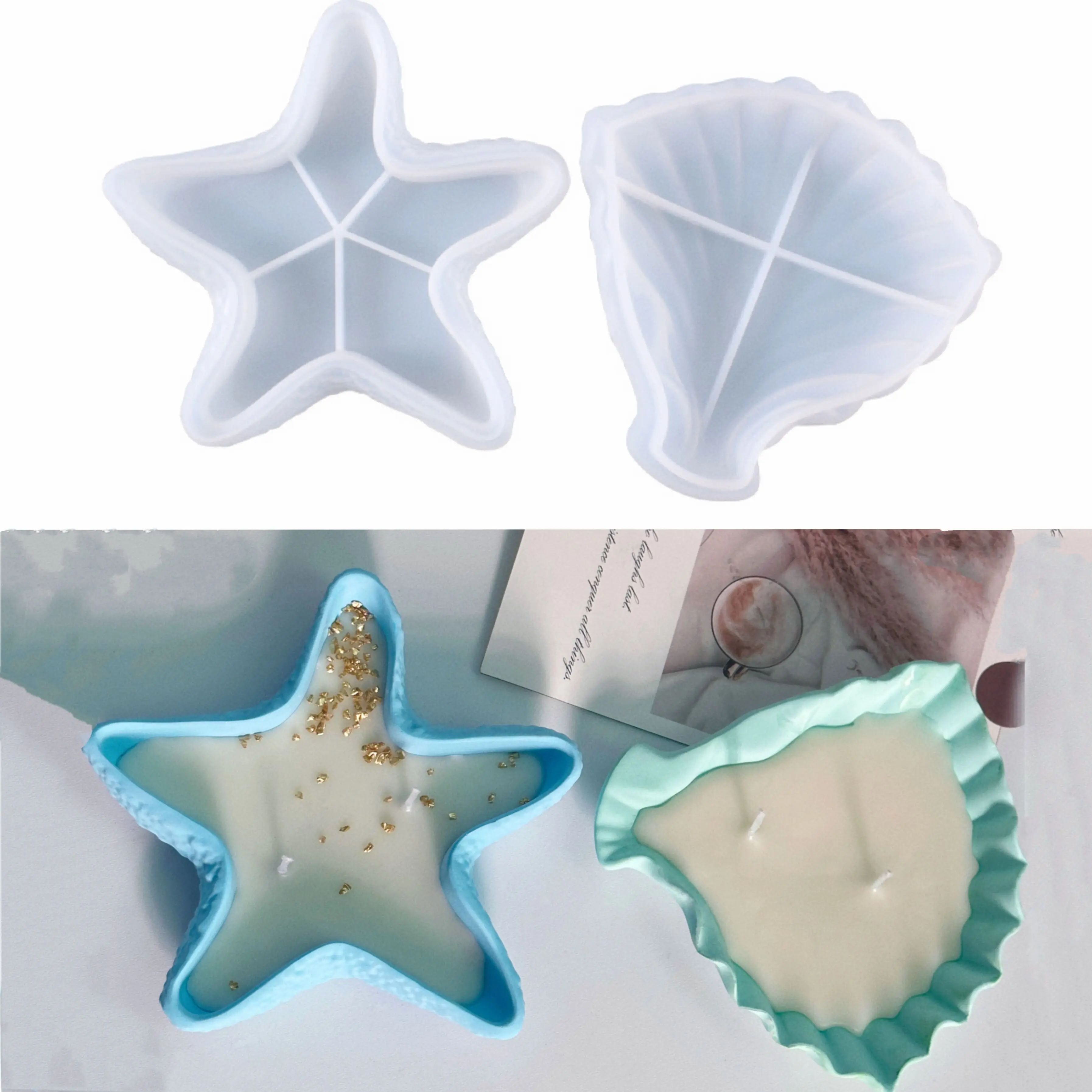 Пентаграмма звезда Ароматизированная искусственная лист для хранения