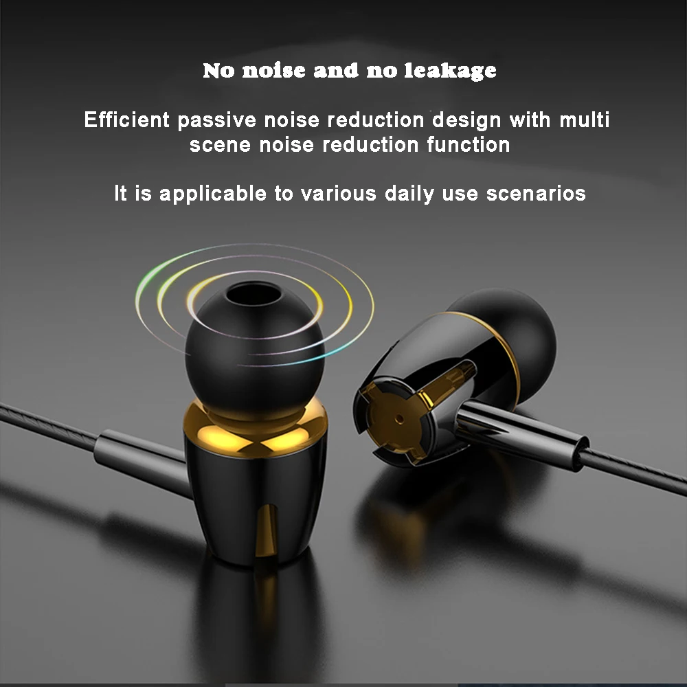 Наушники-вкладыши для In-Line мобильный телефон, светящиеся наушники-вкладыши, стереонаушники для музыки, наушники для смартфонов