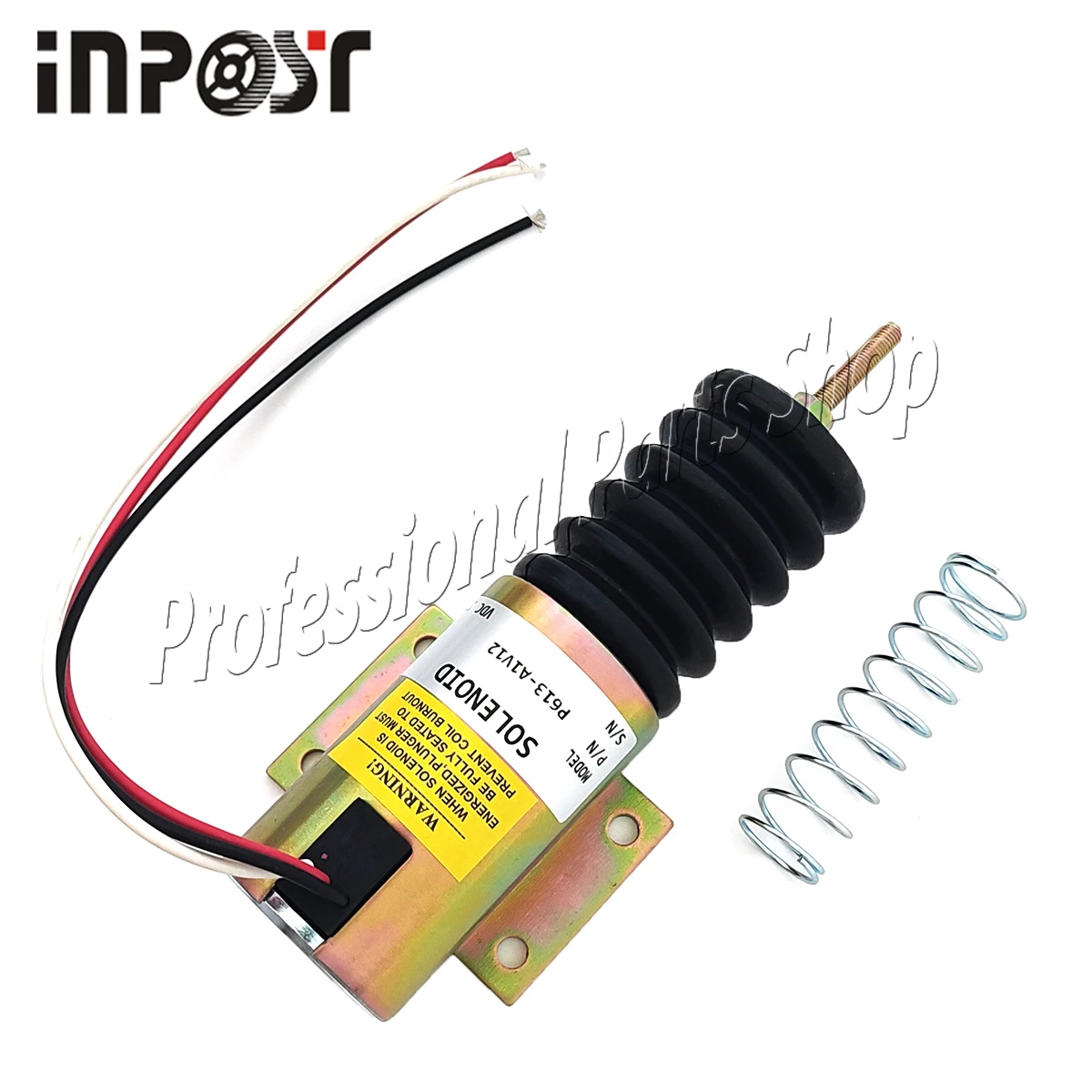 Новый соленоид P613-A1V12 12V (P613A1V12) для отключения подачи топлива, 2001ES-12E2U1, для двигателя с дроссельной заслонкой, 1 шт. (art.: 3920dc0cf0168) - 3920dc0cf0168