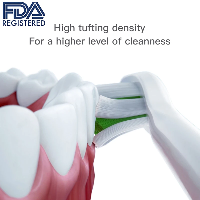 Насадки сменные для электрической зубной щетки Xiaomi SOOCAS V1 V2 X3 X3U X5 D2 D3 SOOCARE 9 шт.