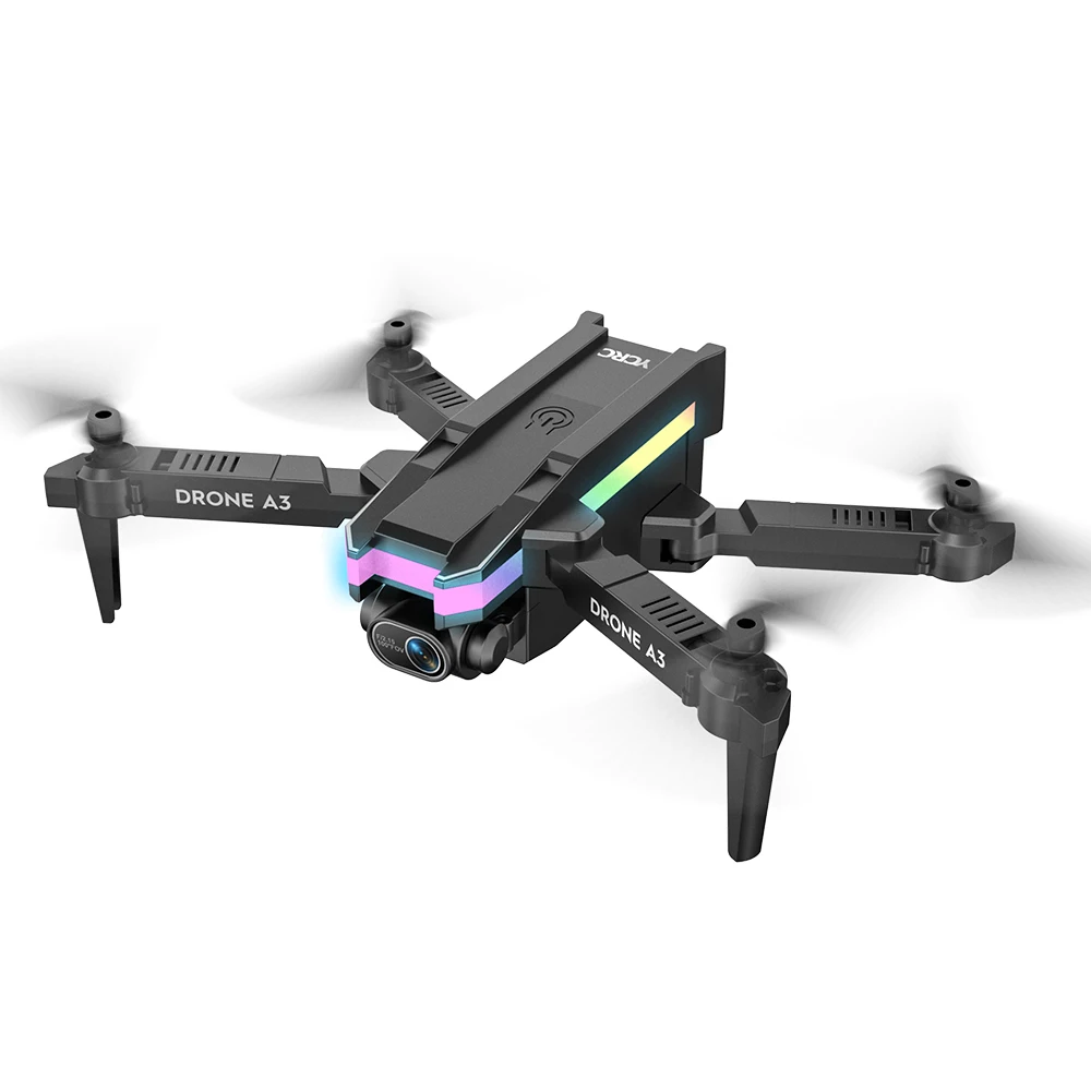 

Novo mini zangão 4k hd câmera dobrável rc quadcopter três-way infravermelho obstáculo evitar drones profissionais menino brinque