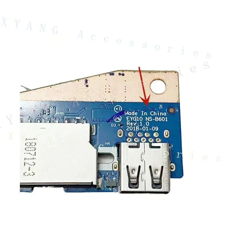 Оригинальная панель питания PP+ для ноутбука Lenovo Yoga 530-14ikk flex 6-14ikk с кабелем USB, модель eyg10 NS-B601, 100% протестировано, в порядке. (art.: 3920dd121d424) - 3920dd121d424