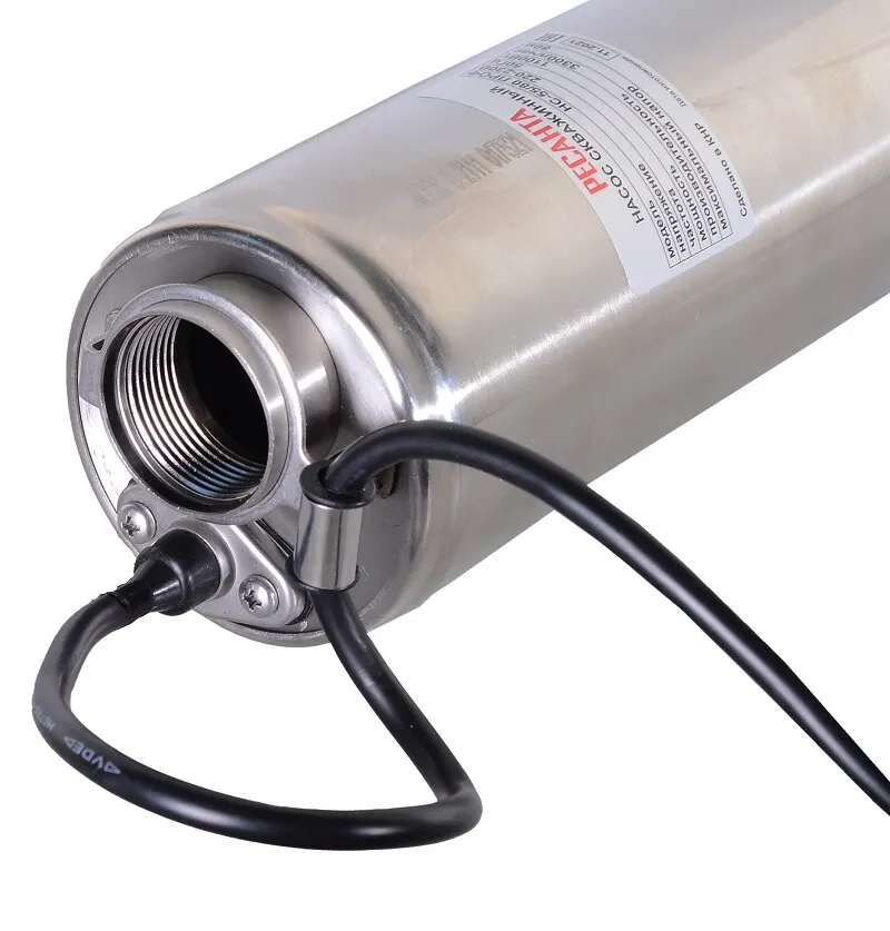 Скважинный насос Ресанта НС-55/80 ПРОФ 1100 Вт высота подъема 80 м 3300 л/час | Насосы