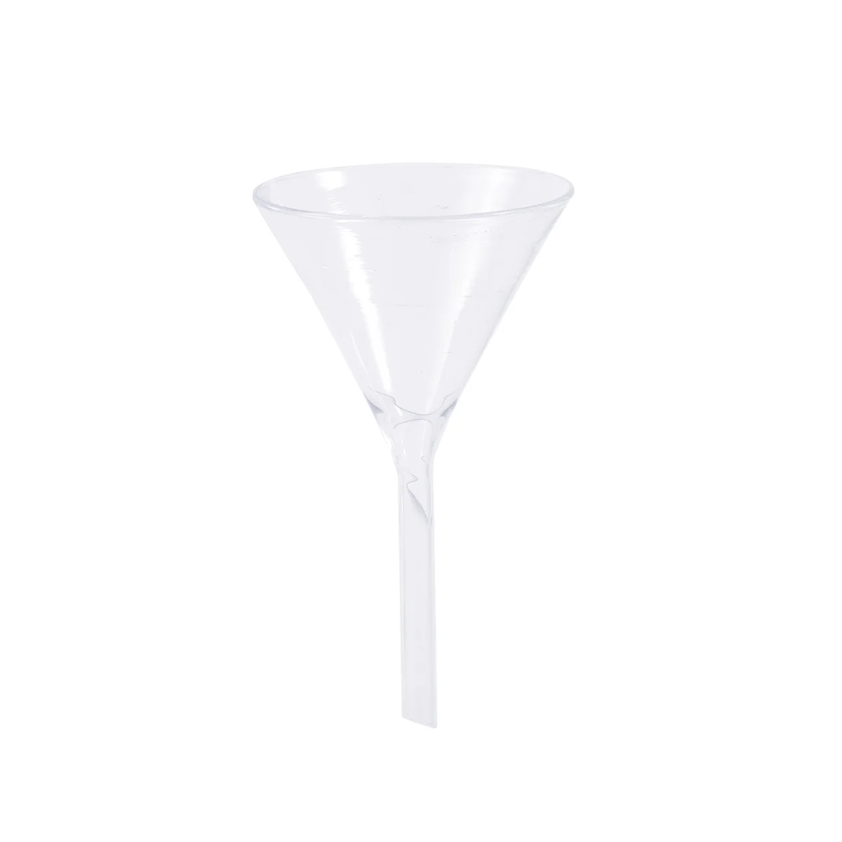 

1PCS Glass Triangle Funnel Labware Glassware Analytical Feeding Liquid Thick High Temperature Funnel