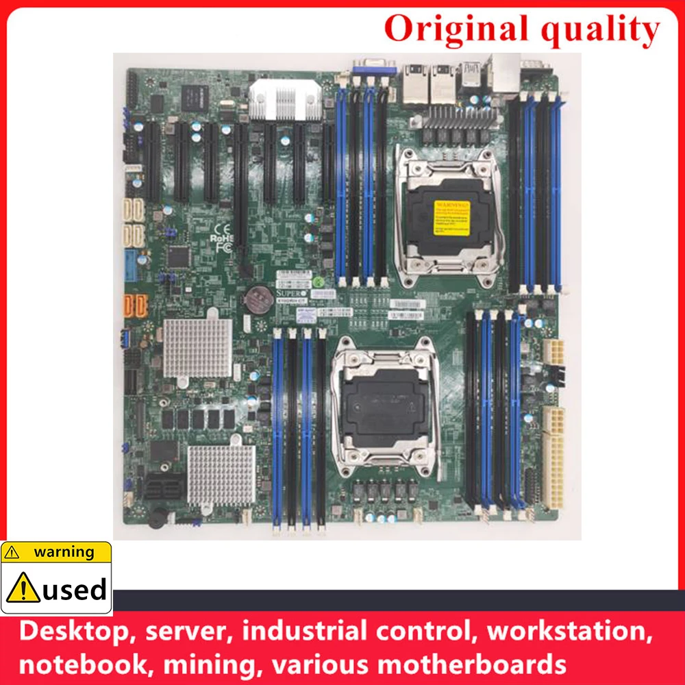 

Used For Supermicro X10DRH-Ct Motherboards C612 LGA 2011-3 V3 DDR4 ECC 1T Server workstation Mainboard PCI-E3.0 SATA3 USB3.0