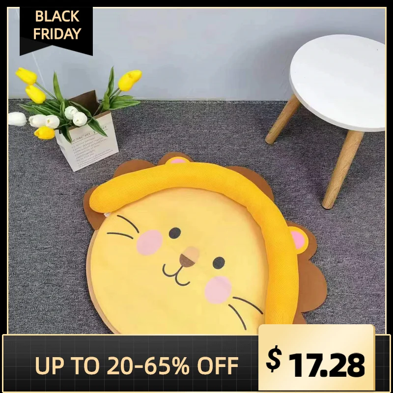 

Summer cute pet mat nest animal cat sofa cat dog summer ice silk mat cat nest cool, breathable and comfortable