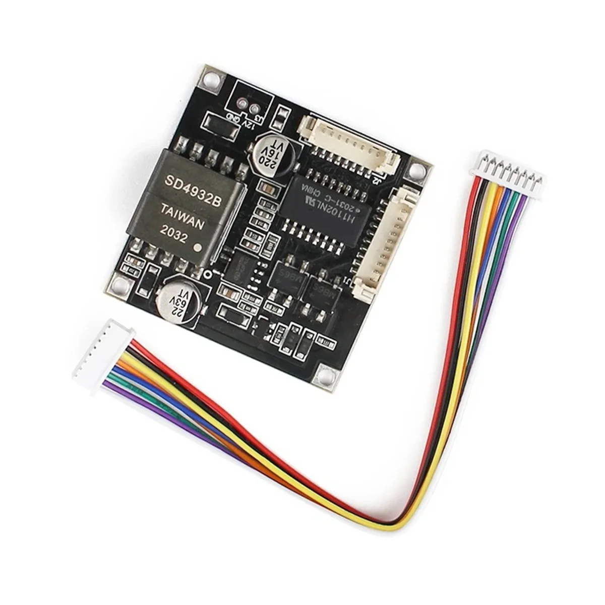 Модуль PoE для сетевых IP-камер видеонаблюдения 48 В до 12 модули Power over Ethernet IEEE802.3af