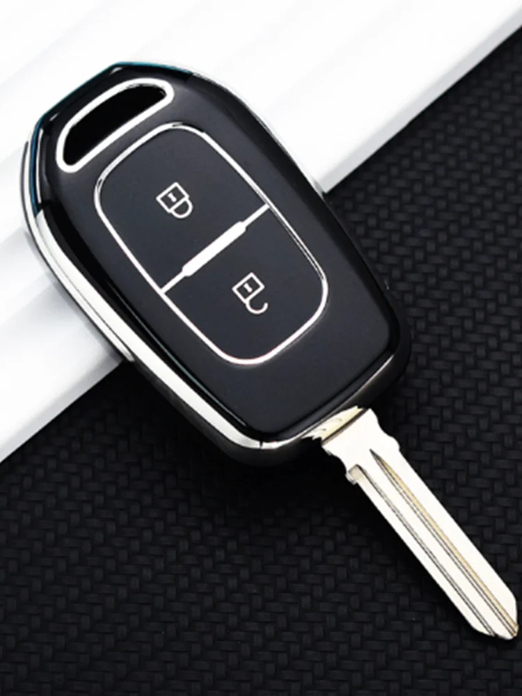 

Новый чехол для ключей из ТПУ для Renault Duster Dokker Logan Stepway Clio 5 SS2 для Dacia Sandero Stepway Logan Duster Renault TWingo Cover