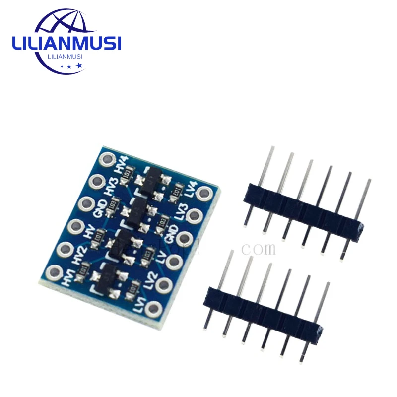 10 шт./5 шт. 2 4-канальный преобразователь логического уровня IIC I2C от 5 В до 3,3 В двунаправленная преобразовательная плата Modul UART SPI TTL для Arduino
