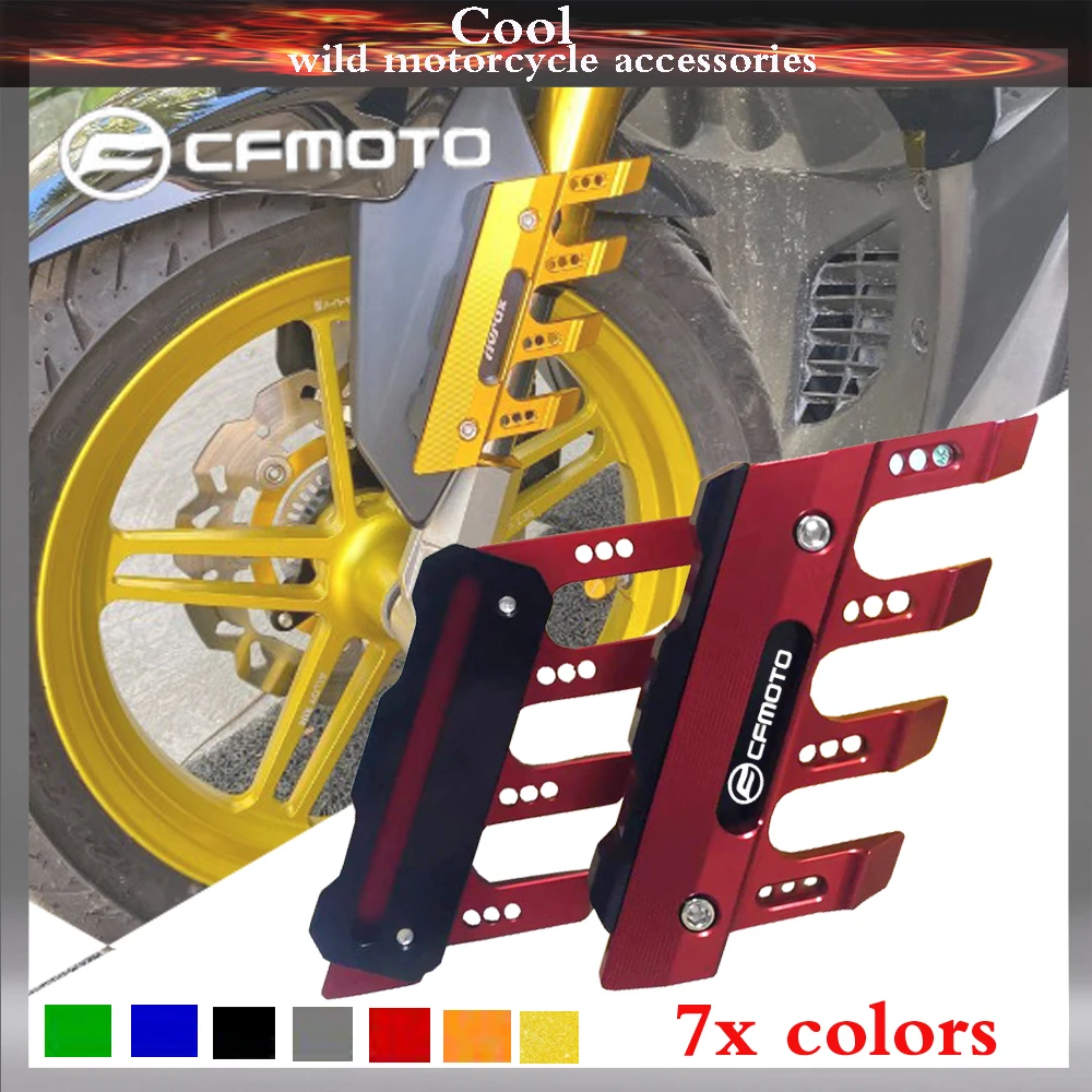 

Motorcycle Front Fender Side Protection Guard Mudguard Sliders For CFMOTO 650GT 400GT 400MT 650MT 700clx Accessories universal
