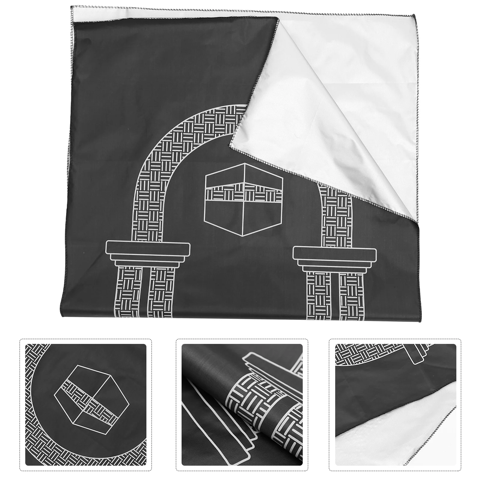 

Mat Comfortable Prayer Delicate Carpet Wear-resistant Muslim Praying Rug Rainproof