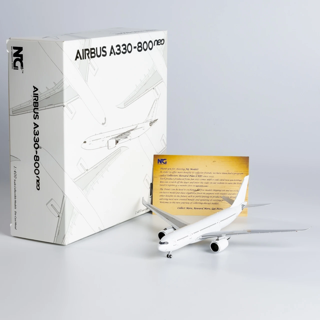 Коллекционный самолет из сплава 67000 подарочная модель NG 1:400 пустая Airbus A330-800 литая