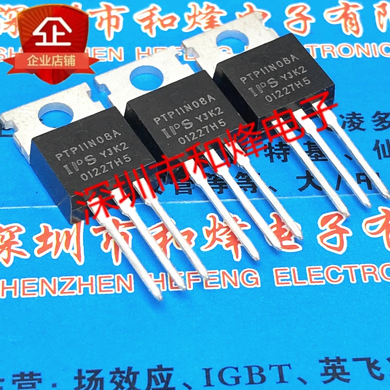 

30 шт. Оригинальный Новый PTP11N08A TO-220 80V