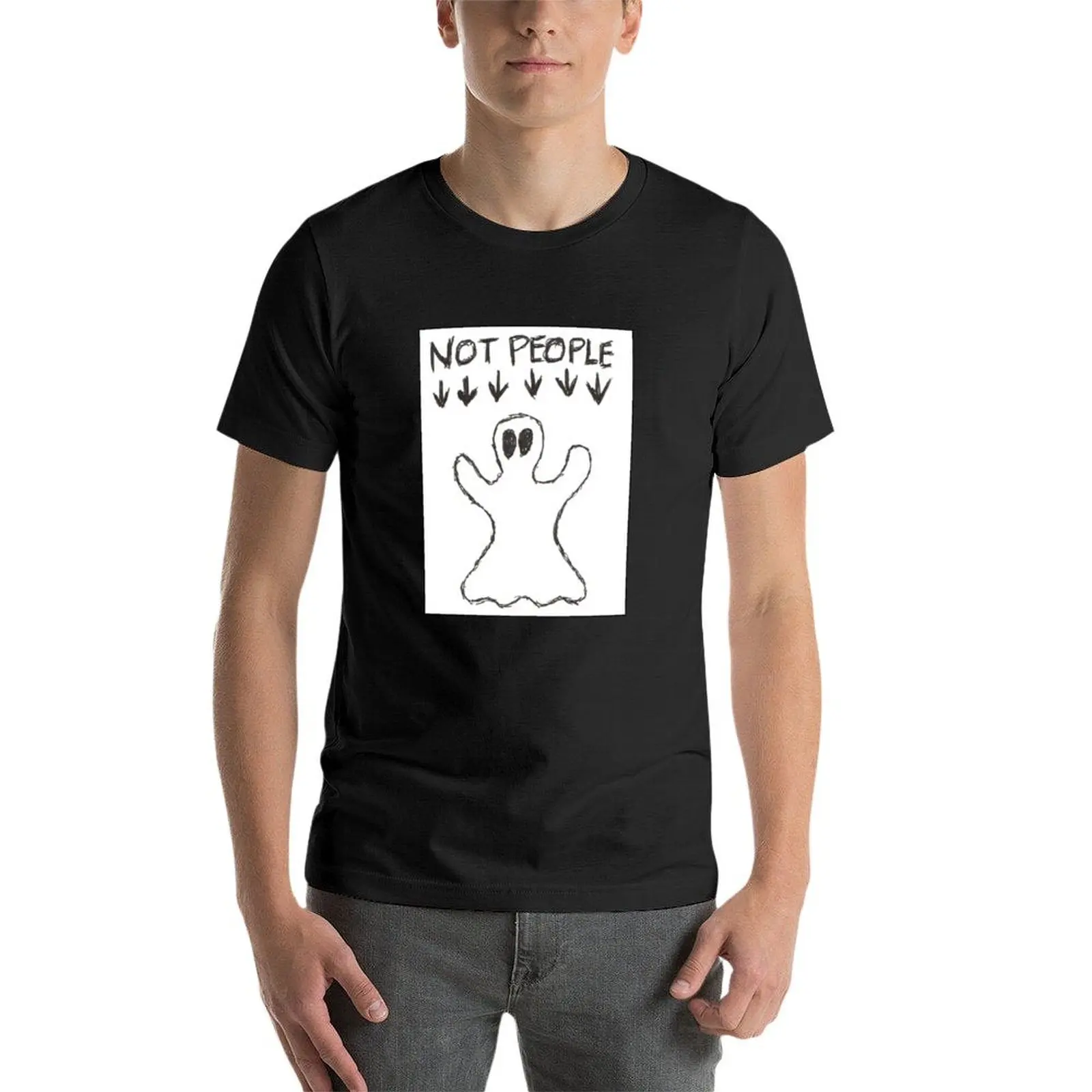 (Одежда) футболка с надписью The Not People Zone новинка принт животными для мальчиков