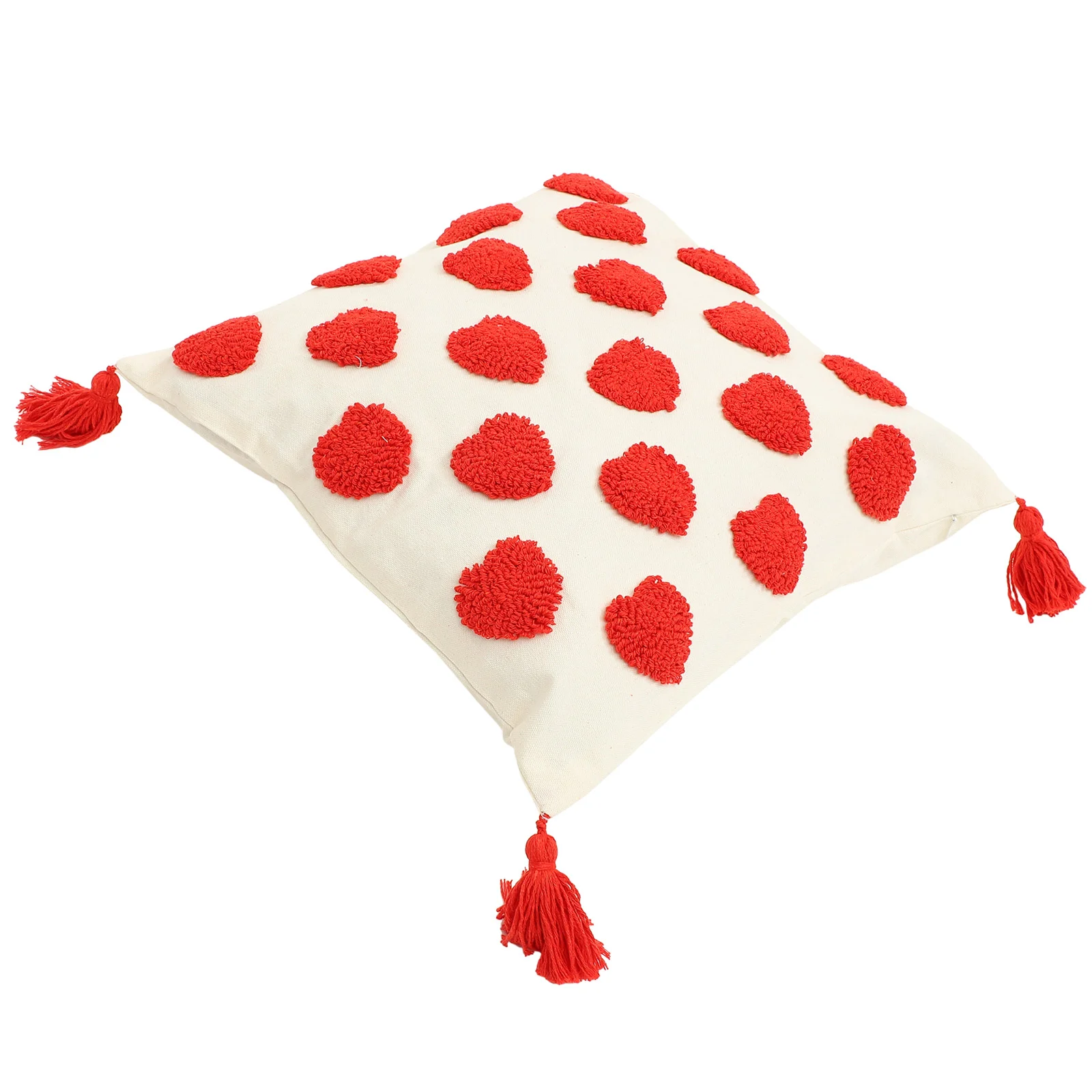 

Pillow Covers Valentine Case Cover Day Cushion Red Cases Valentines Decorative S Decoration Sofa Pillows Love Couch 18X18