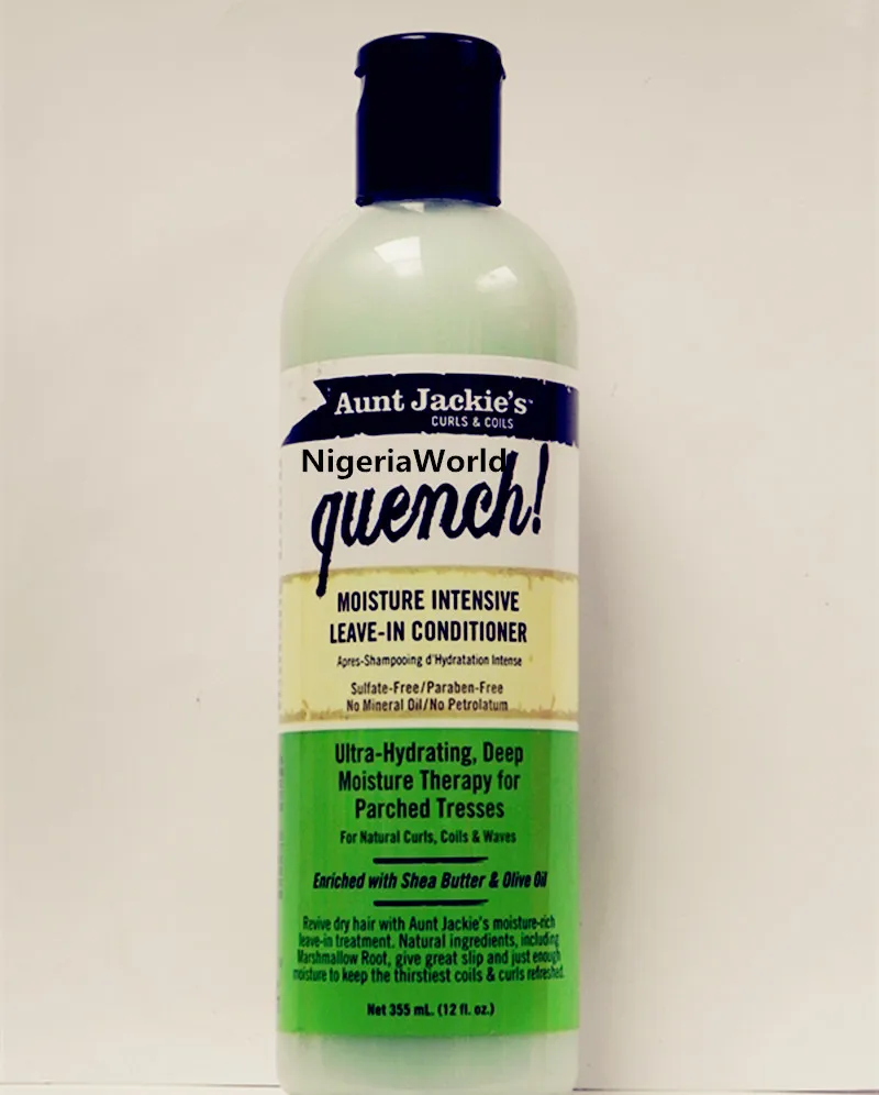 

Aunt Jackie'S Quench Moisture Intensive Leave In Conditioner 355ml