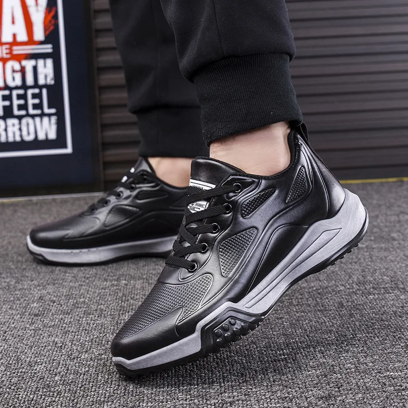 Men's 2022 Winter New Plus Velvet Thick Casual Sports Shoes Fashion Trend Low-top Sports Shoes Outdoor Non-slip Walking Shoes