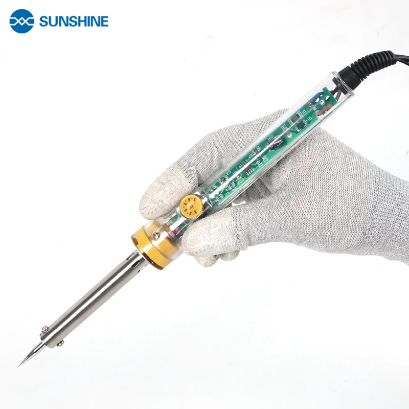 

SUNSHINE SL-905/SL-907/SL-907A/SL-908 Electric Welding Pen Adjustable Temperature Soldering Iron Welding Rework Repair Tool