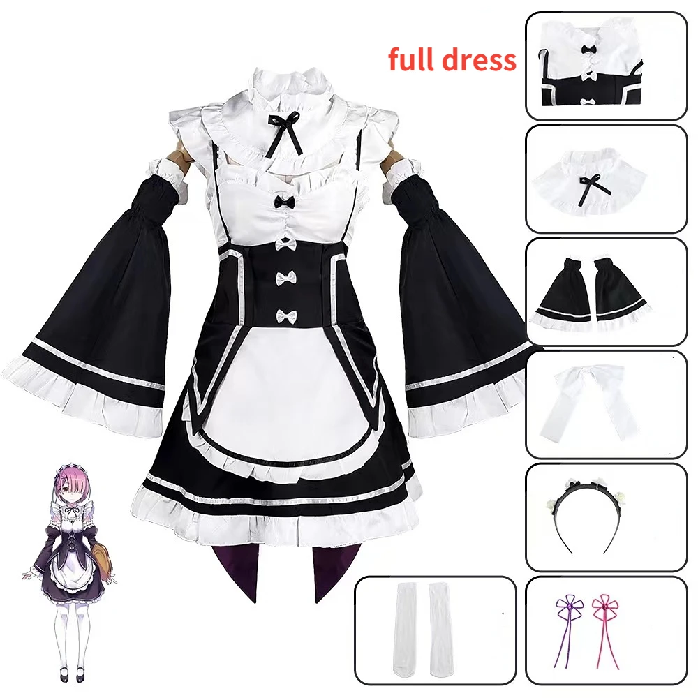 

Парик для косплея «Re:zero Kara Hajimeru Isekai Seikatsu Life In A другой мир» Рам Рем