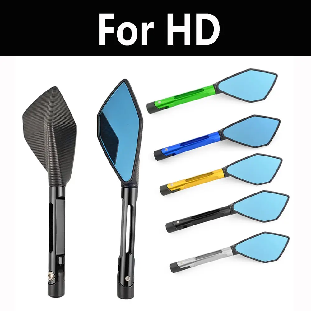 Buy Espelho preto eletromobile lidar com barra extremidade espelhos retrovisores laterais para hd vr 1000 vrsce vrscb vrscdx vrscx xrtt 750